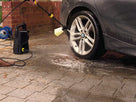 WILKS-USA RX490 Electric Pressure Washer 110 Bar Portable Jet Washer for Patio Car Driveway & Garden with Detergent Bottle Yellow