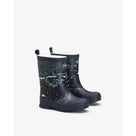 Viking Footwear Kids Jolly Thermo Print Rubber Boots - Dark Grey