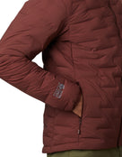 Mountain Hardwear Mens Super DS Stretch Down Jacket - Dark Umber