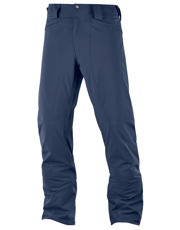 Salomon Mens Icemania Ski Pant - Night Sky