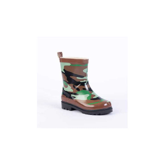Woodstock Kids Wellington Boots - Camoflauge
