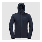 Jack Wolfskin Mens Go Hike Softshell Windproof Hiking Jacket - Night Blue