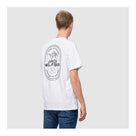 Jack Wolfskin Mens Freedom in Nature Organic T-Shirt - White Rush