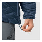 Jack Wolfskin Mens RouteBurn Windproof Insulated Jacket - Thunder Blue