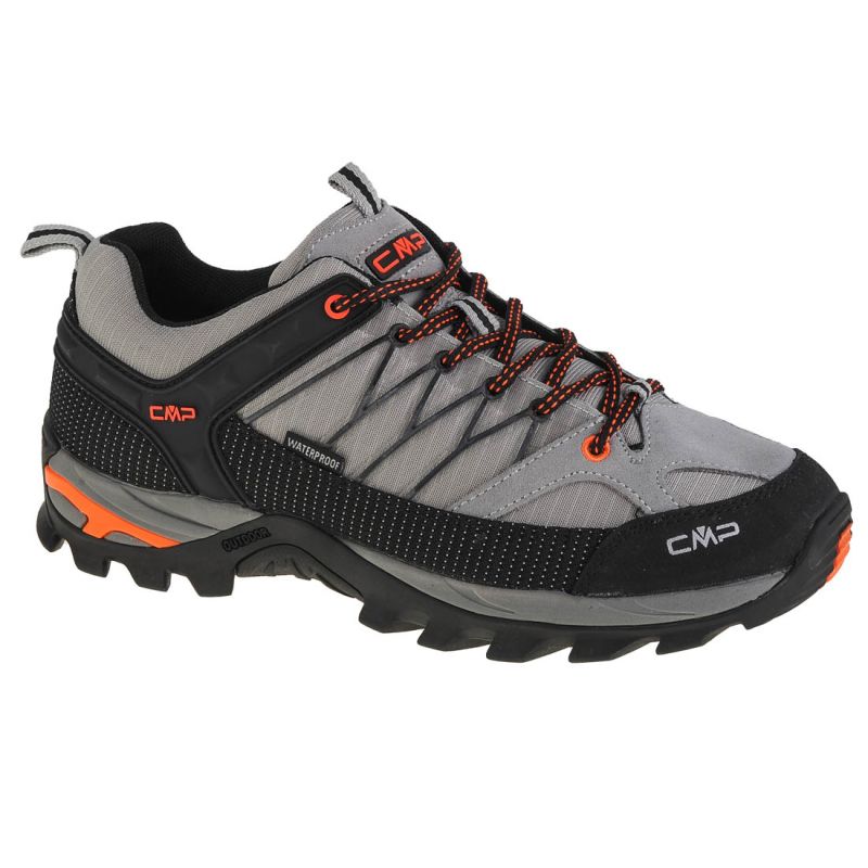 CMP Mens Rigel Low Shoes Gray Simply Hike UK