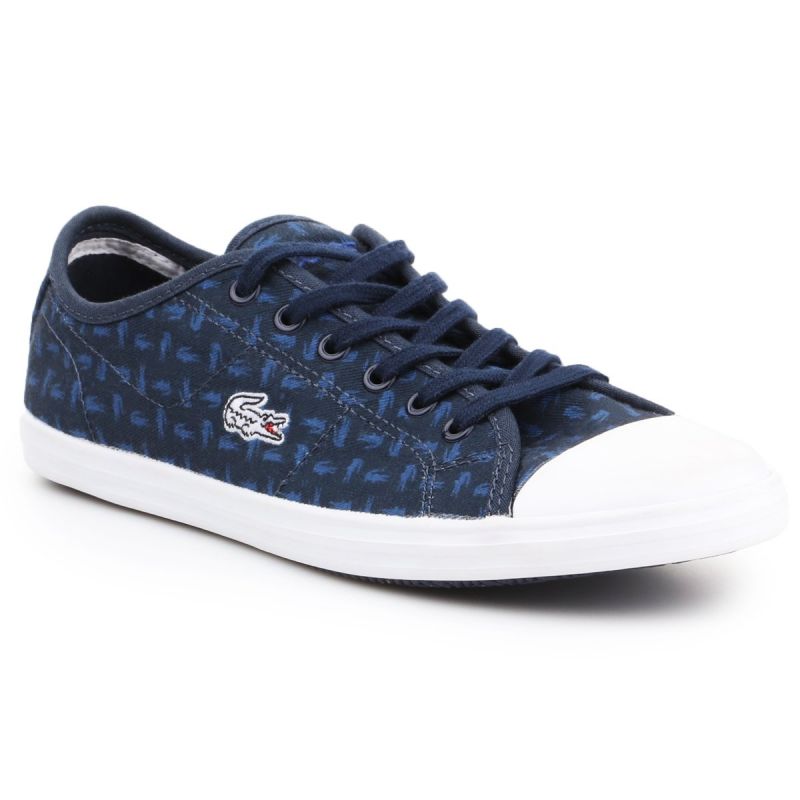 Lacoste Womens Ziane Sneakers Shoes Navy Blue Simply Hike UK