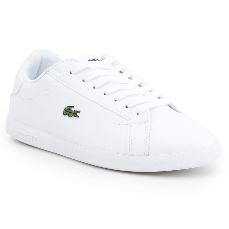 Til ære for Derfor Styring Lacoste Womens Graduate Lifestyle Shoes - White | Simply Hike UK
