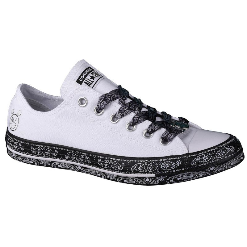 Converse Mens X Miley Cyrus Chuck Taylor All Star Shoes White