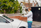 WILKS-USA RX490 Electric Pressure Washer 110 Bar Portable Jet Washer for Patio Car Driveway & Garden with Detergent Bottle Yellow