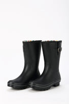 Evercreatures All Black Plain Short Wellies