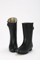 Evercreatures All Black Plain Short Wellies