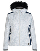 Dare2B Womens Providence Jacket - White Animal Print