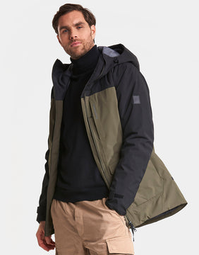 Didriksons Mens Dale Jacket - Crocodile Green