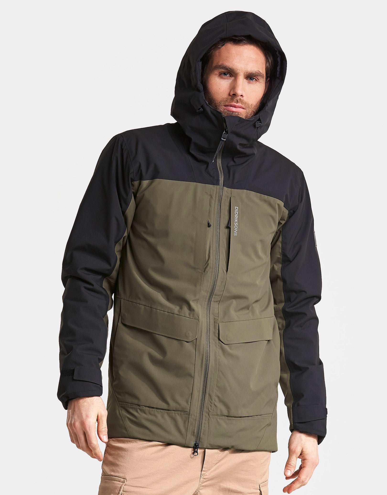 Mens Dale Jacket - Crocodile Green | Simply Hike