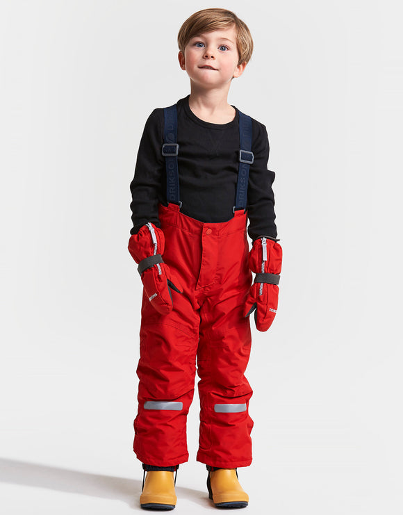 Didriksons Kids Idre Ski Pant - Chili Red