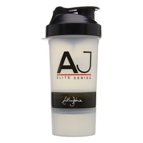 AJ Anthony Joshua Premium Shaker 600ml - Black & White
