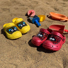 Rouchette Anabel Kids Clog - Red