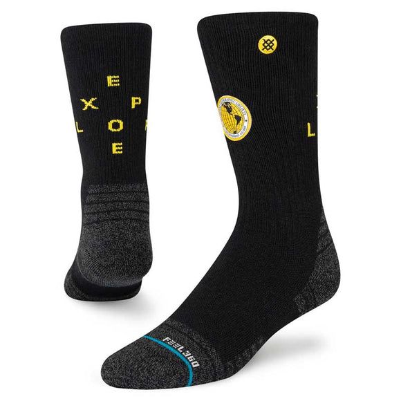 Stance Unisex Exploration Crew Sock - Black