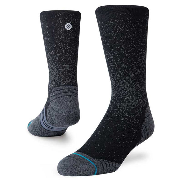 Stance Unisex Run Crew Sock - Black