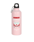 Adventure Metal Water Bottle - Pink