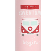 Adventure Metal Water Bottle - Pink