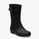 Viking Footwear Womens Hedda Croco Rubber Boot - Black