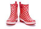 Evercreatures Polka Dot Meadow Ankle Wellies