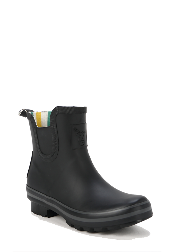 Evercreatures All Black Plain Meadow Wellies