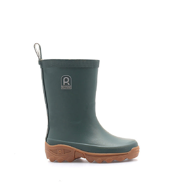 Rouchette Clean Kids Boot - Green