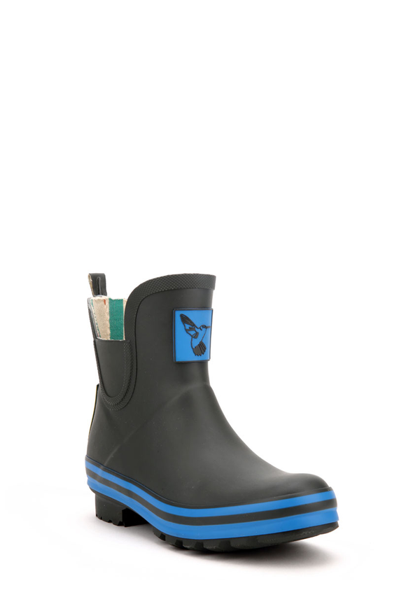 Evercreatures Charcoal Meadow Ankle Wellies