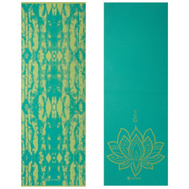 double-sided-yoga-mat-gaiam-turquoise-lotus-6-mm-62344